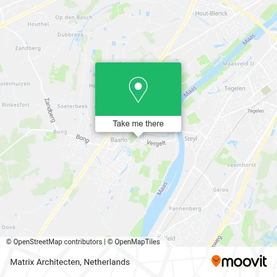Matrix Architecten map