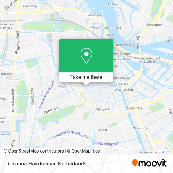 Roxanne Hairdresser map