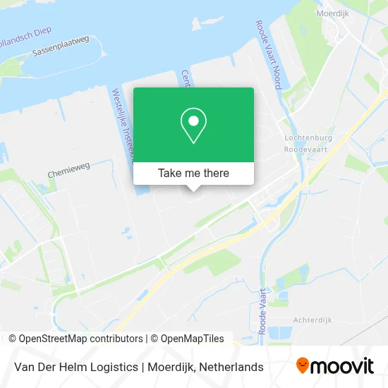Van Der Helm Logistics | Moerdijk map