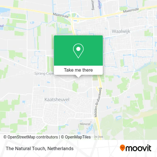 The Natural Touch map