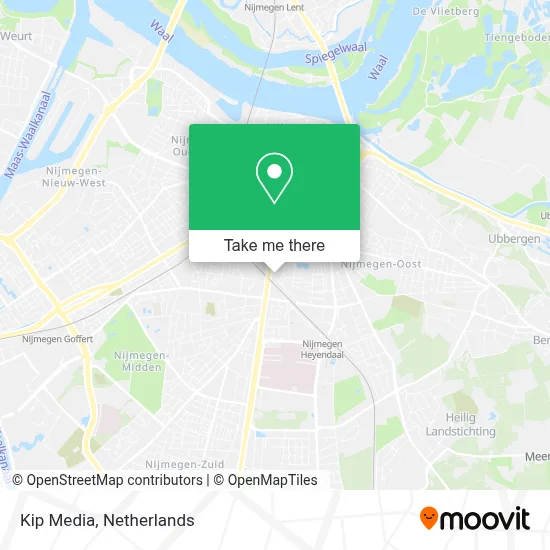 Kip Media map