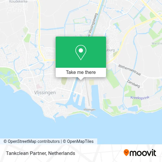 Tankclean Partner map