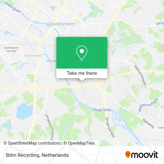 Bdm Recycling map
