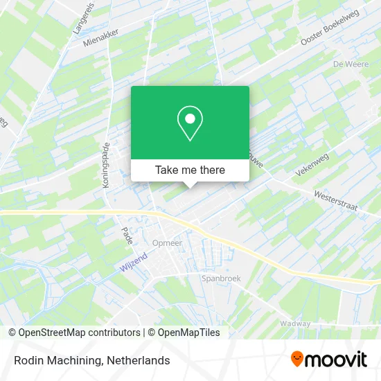 Rodin Machining map