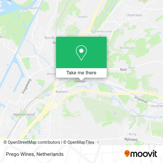Prego Wines map