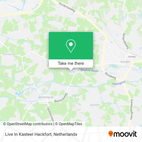 Live In Kasteel Hackfort map