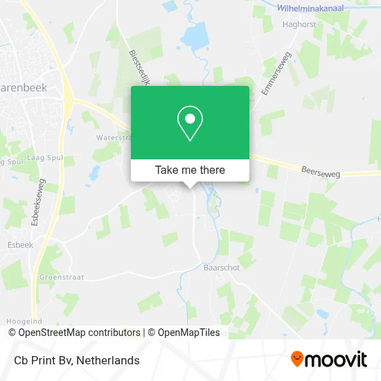 Cb Print Bv map