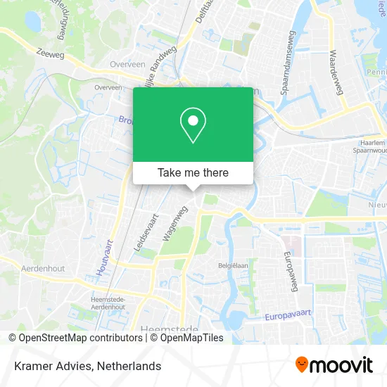 Kramer Advies map
