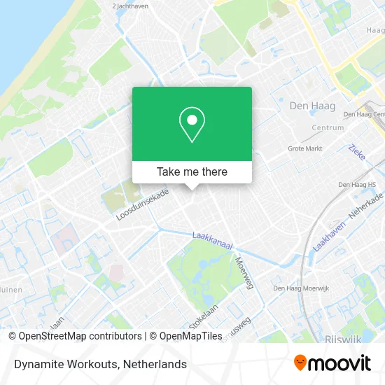 Dynamite Workouts map