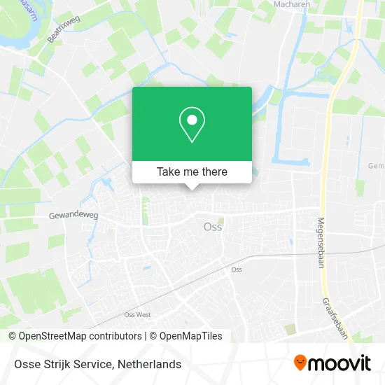 Osse Strijk Service map