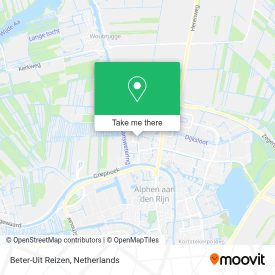 Beter-Uit Reizen map