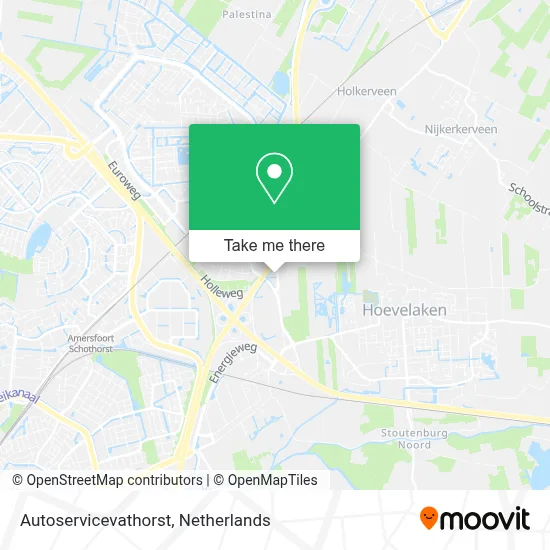 Autoservicevathorst map