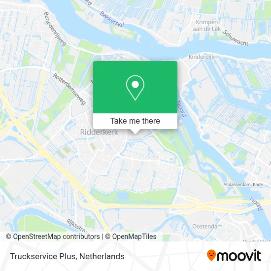 Truckservice Plus map