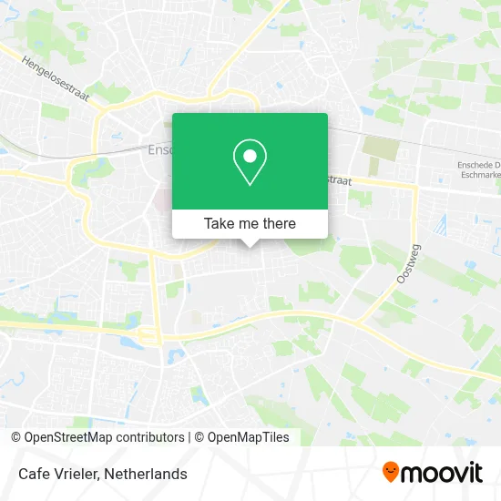 Cafe Vrieler map