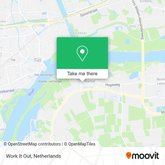 Work It Out map