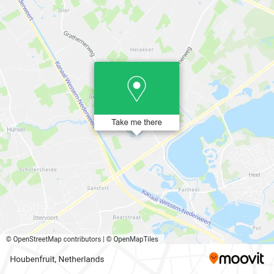 Houbenfruit map