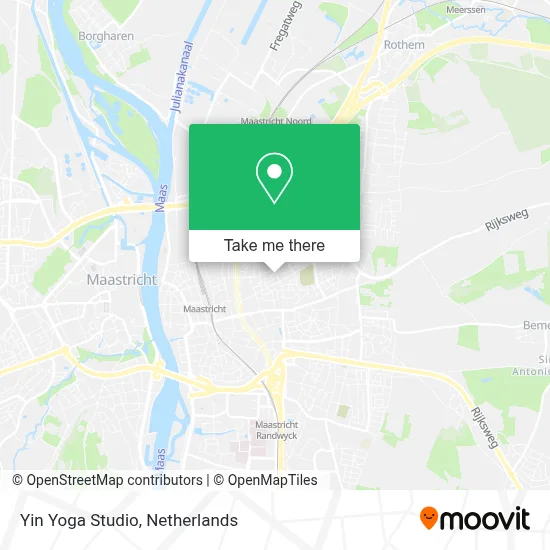 Yin Yoga Studio map