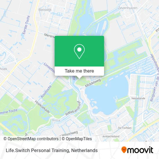 Life.Switch Personal Training map