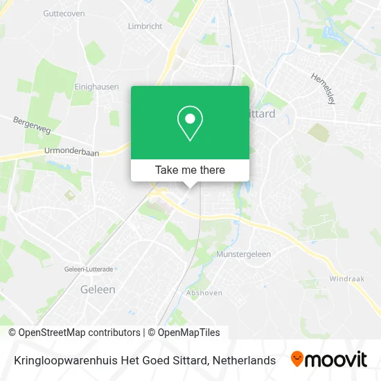 Kringloopwarenhuis Het Goed Sittard map