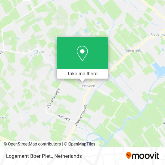 Logement Boer Piet. map