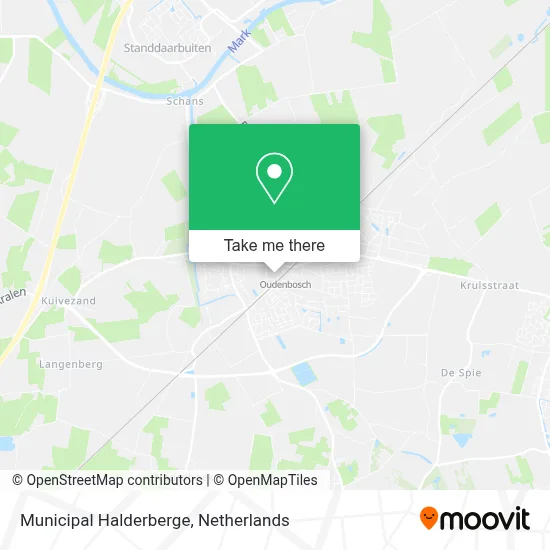 Municipal Halderberge map