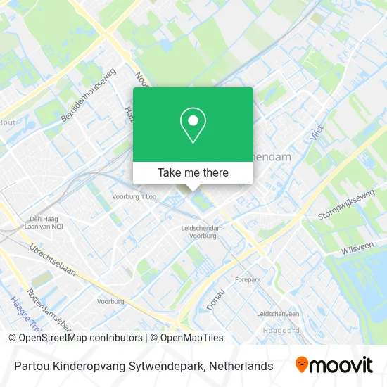 Partou Kinderopvang Sytwendepark map