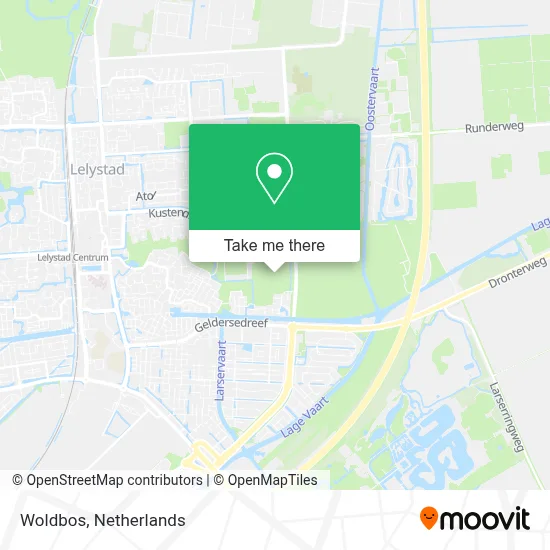 Woldbos map