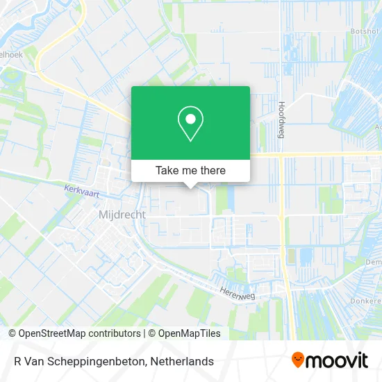 R Van Scheppingenbeton map