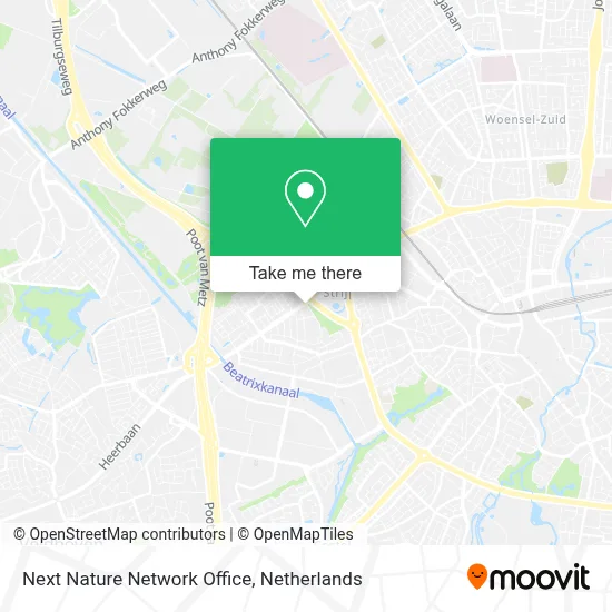 Next Nature Network Office map