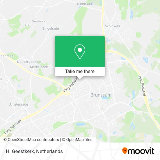 H. Geestkerk map