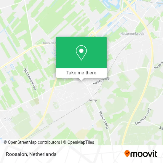 Roosalon map