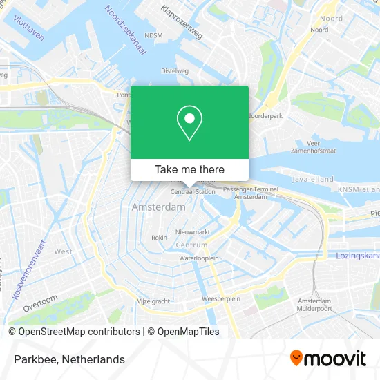 Parkbee map