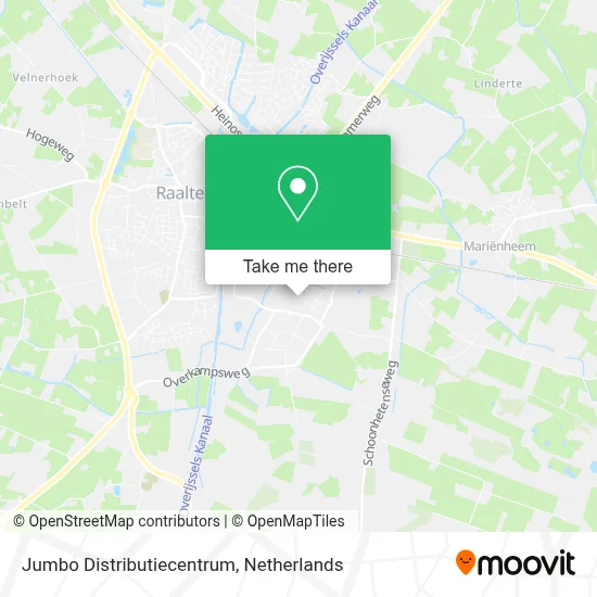 Jumbo Distributiecentrum map