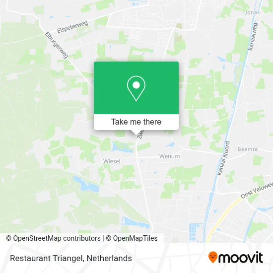 Restaurant Triangel map