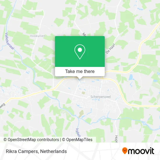 Rikra Campers map