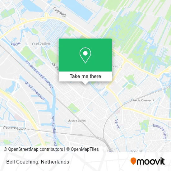 Bell Coaching map