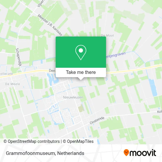 Grammofoonmuseum map