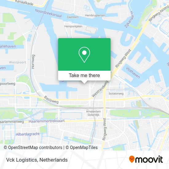 Vck Logistics map