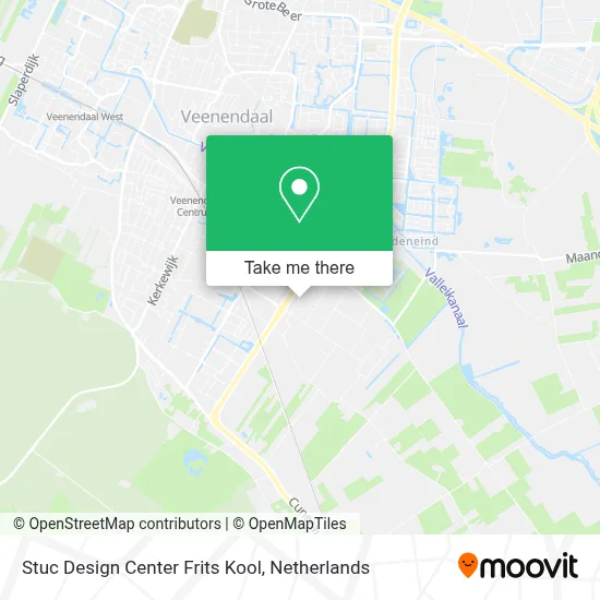 Stuc Design Center Frits Kool map