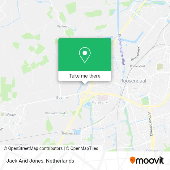 Jack And Jones map