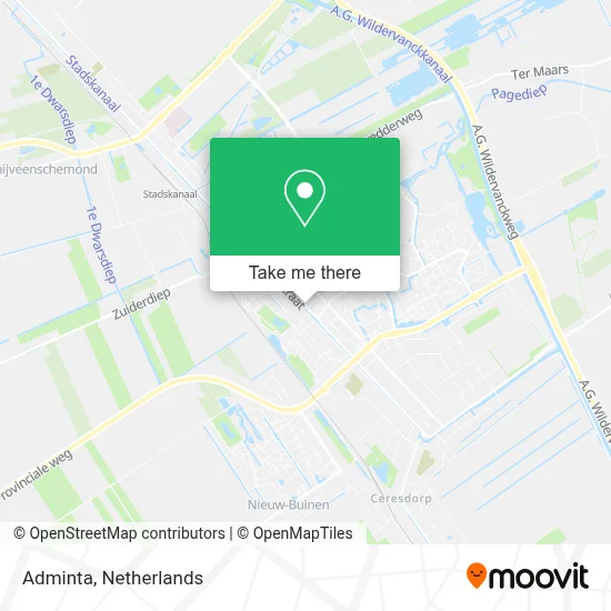 Adminta map