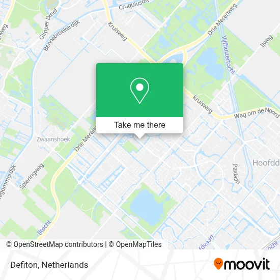 Defiton map