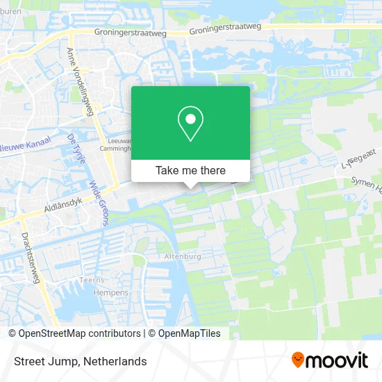 Street Jump map