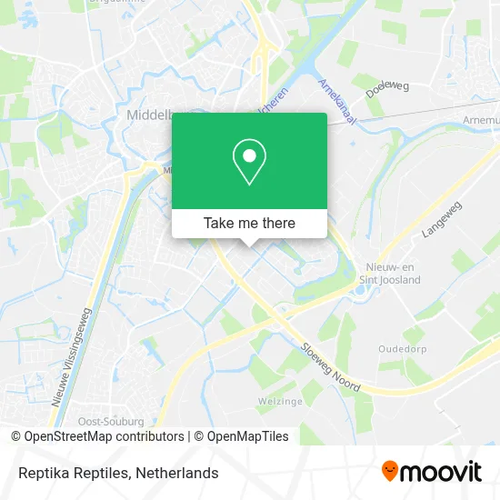 Reptika Reptiles map