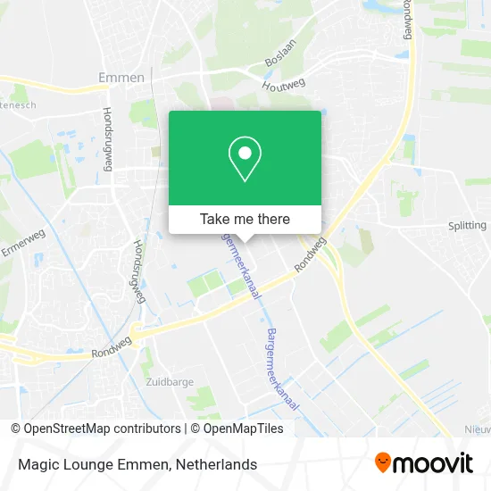 Magic Lounge Emmen map