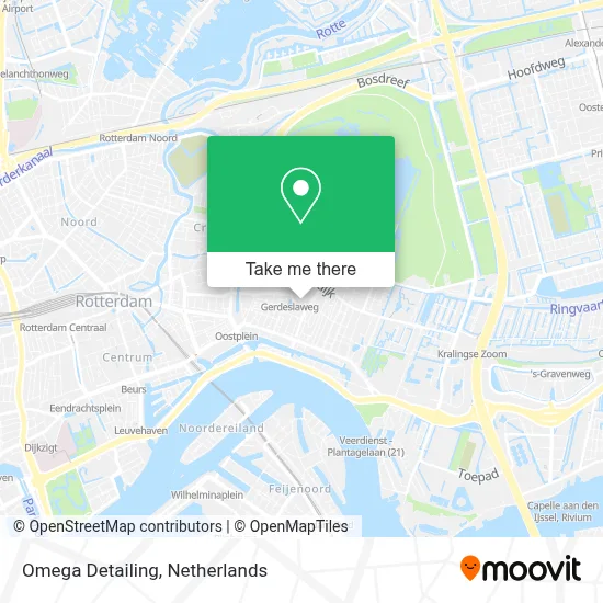 Omega Detailing map