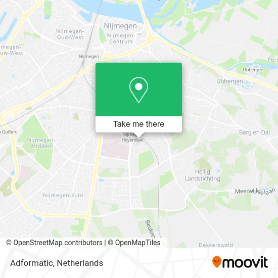 Adformatic map