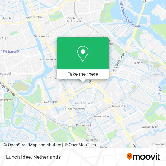Lunch Idee map
