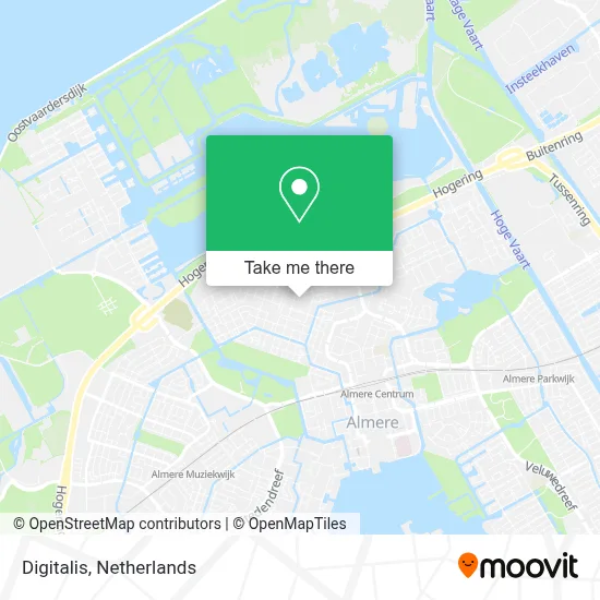 Digitalis map