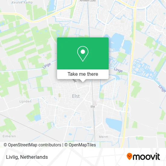 Livlig map